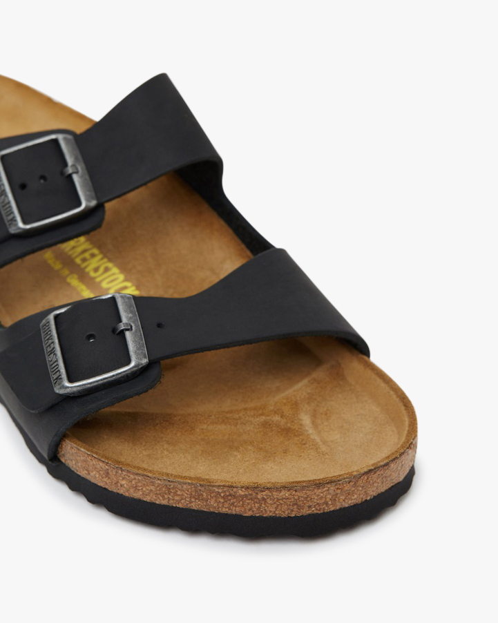 Arizona Black Oiled Leather