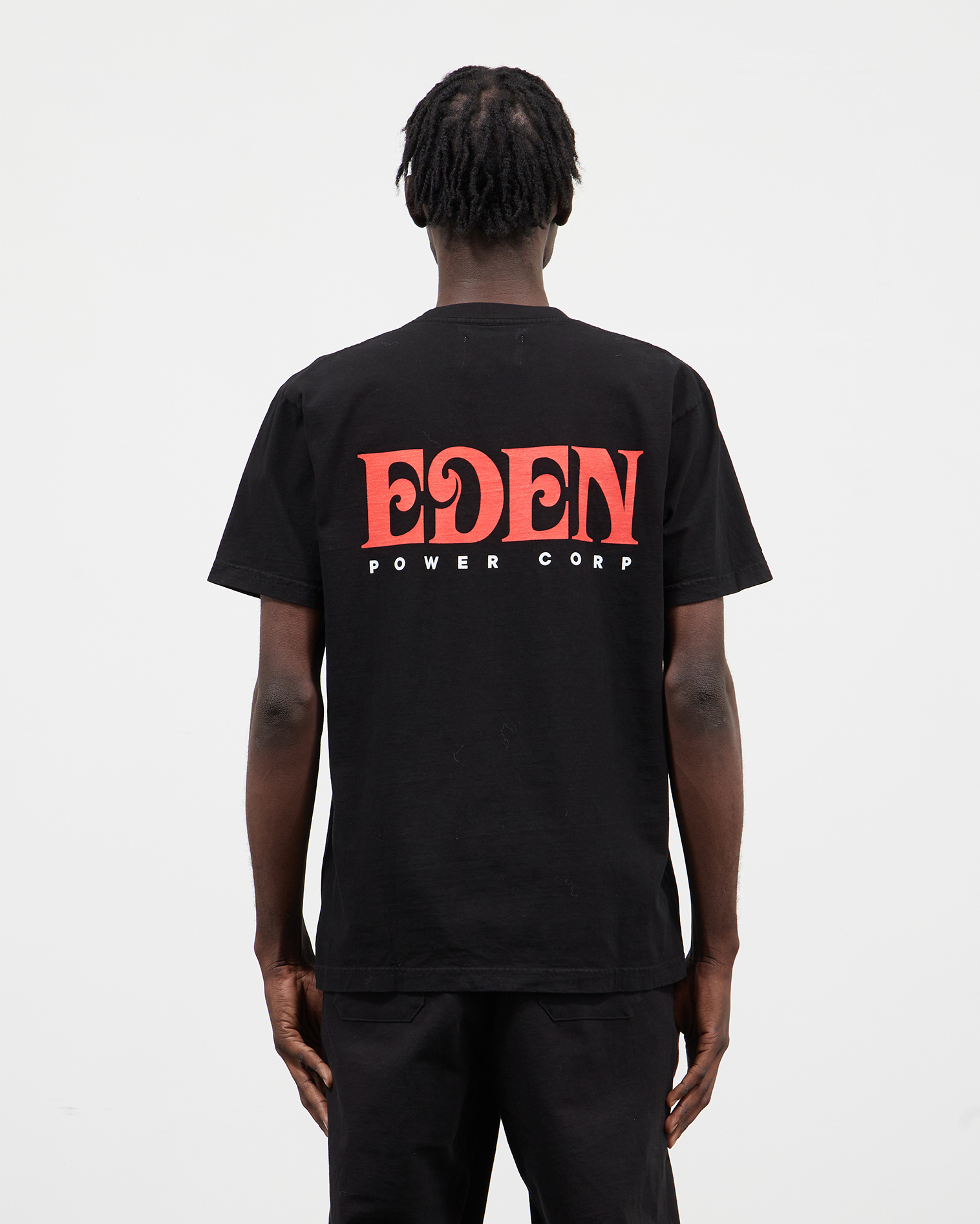 Eden Recycled Short Sleeve Tee Black/Red