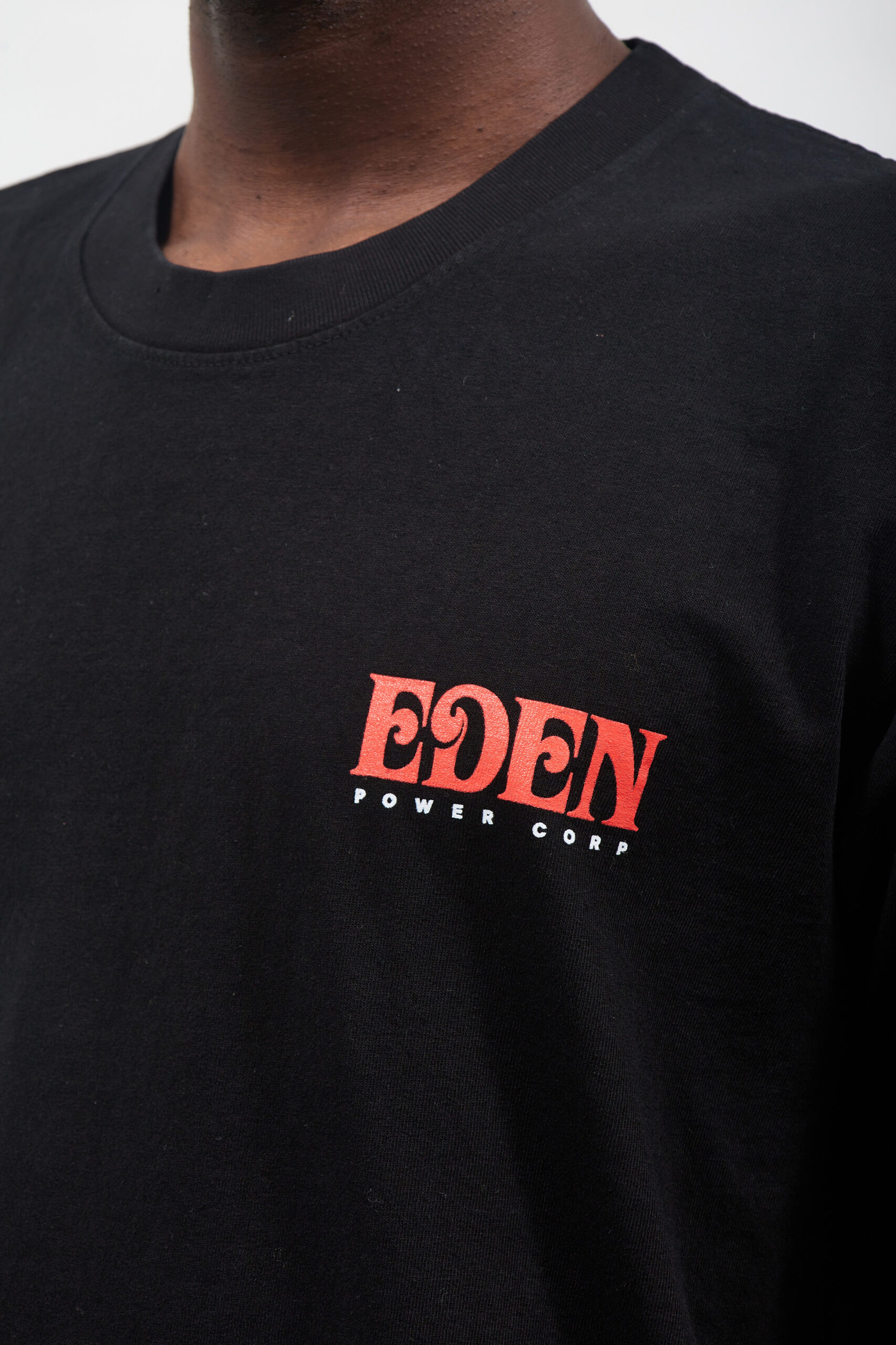 Eden Recycled Short Sleeve Tee Black/Red