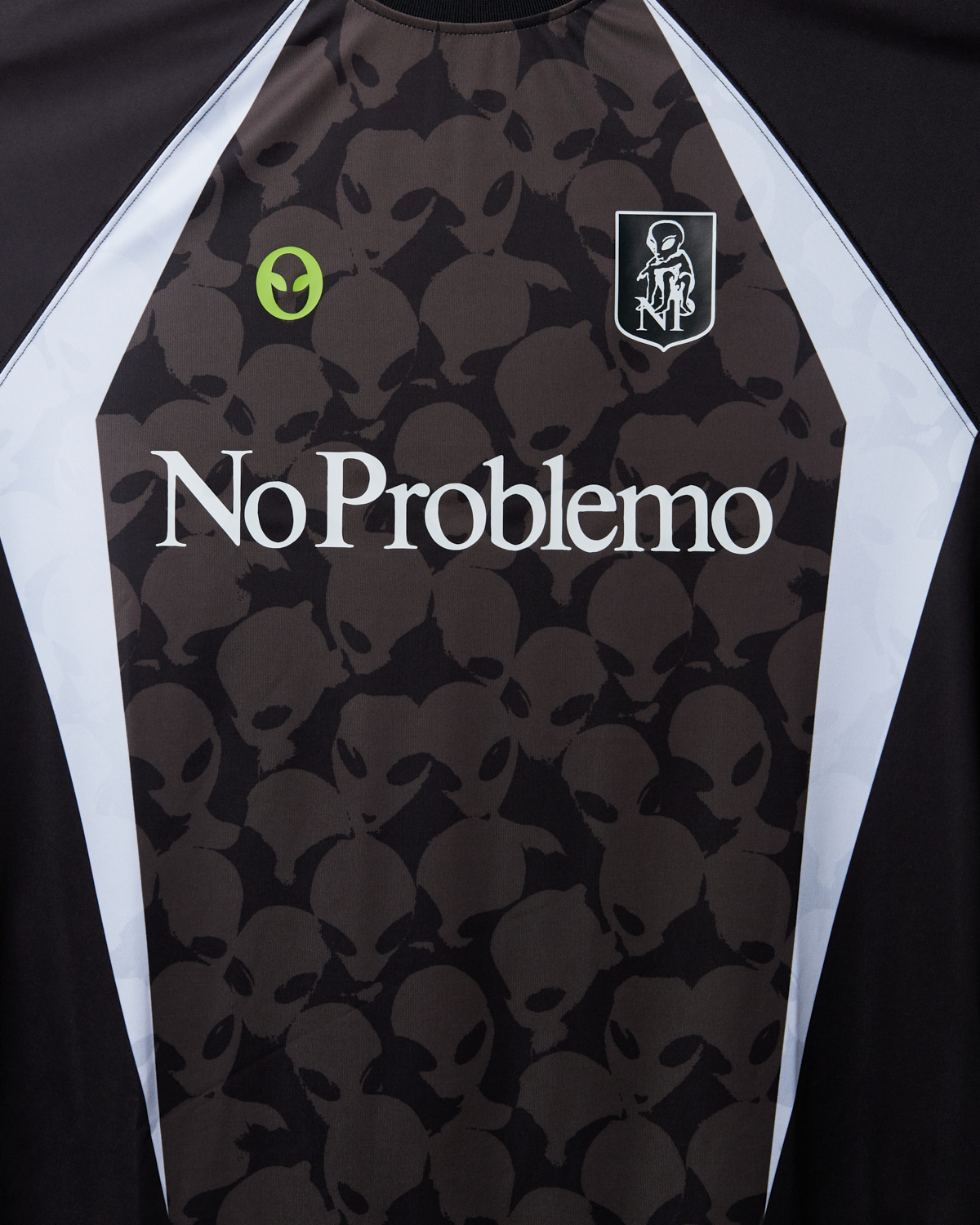 Aries No Problemo Area 51 Football Shirt | PRGRSS Store