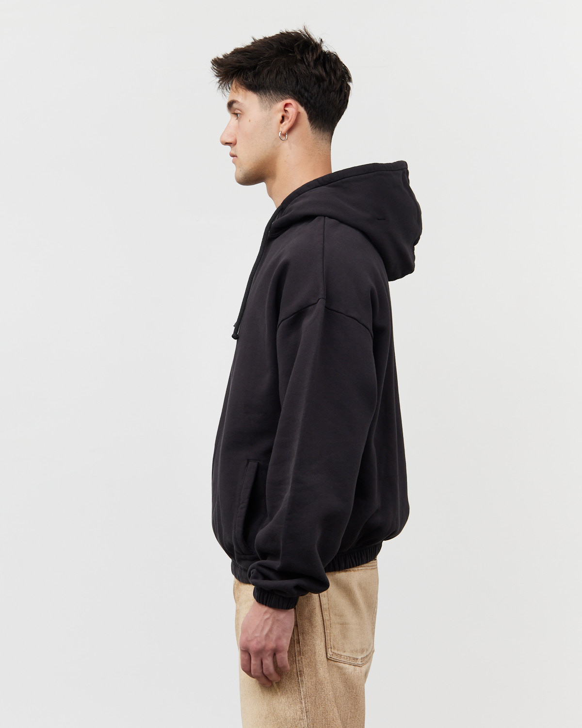 OG Logo Mask Hoodie Black
