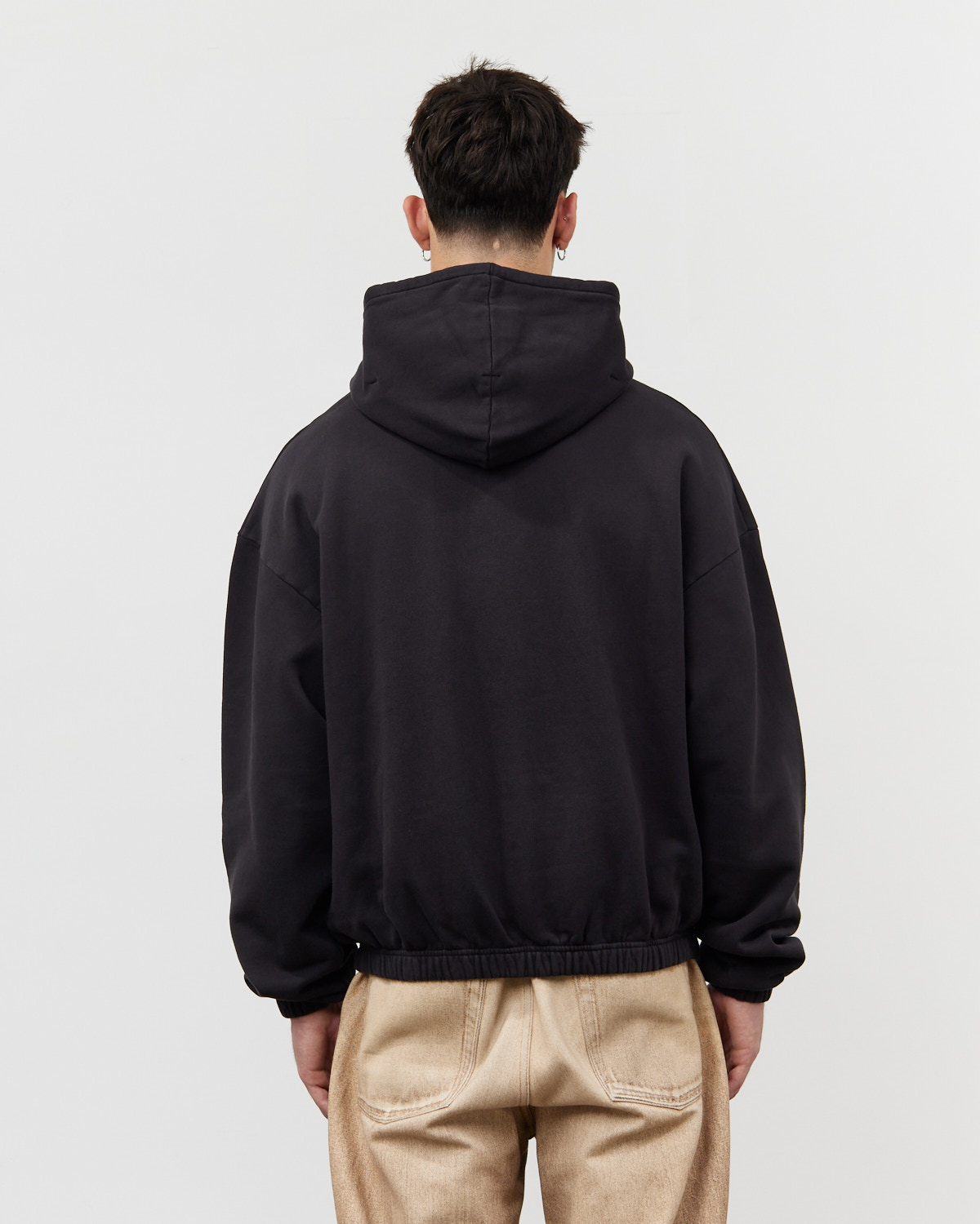 OG Logo Mask Hoodie Black