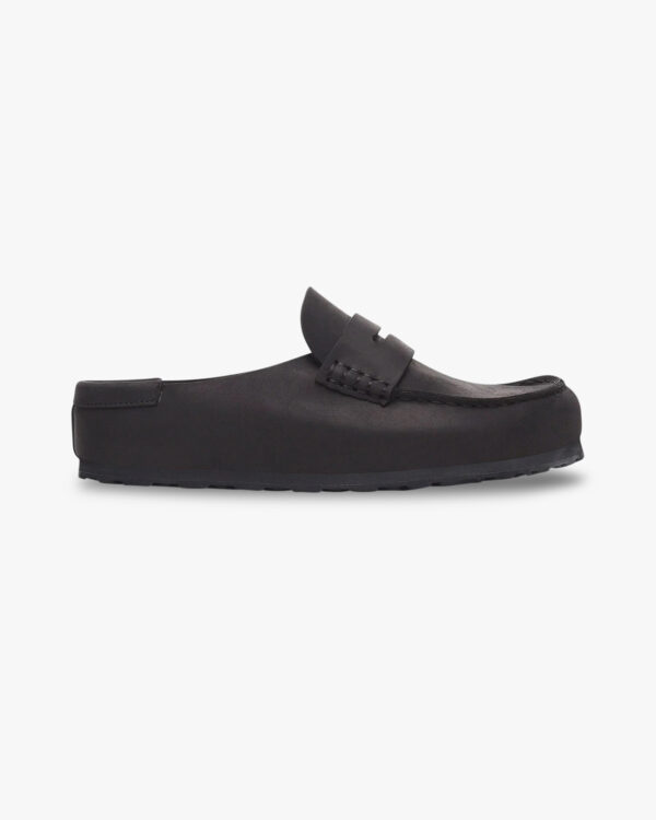 Naples Wrapped Black Oiled Leather Regular